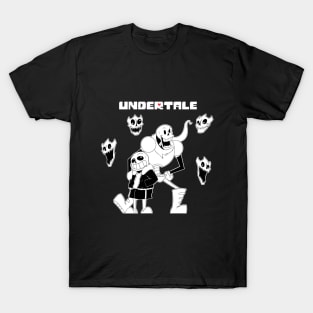 Undertale: Papyrus and Sans T-Shirt